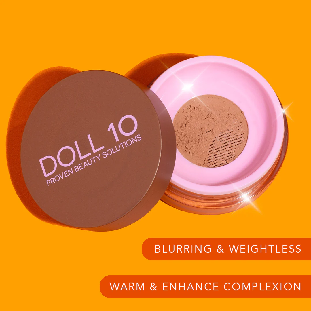 Warming Filter Powder with Genius Bronzing Brush - Image 4