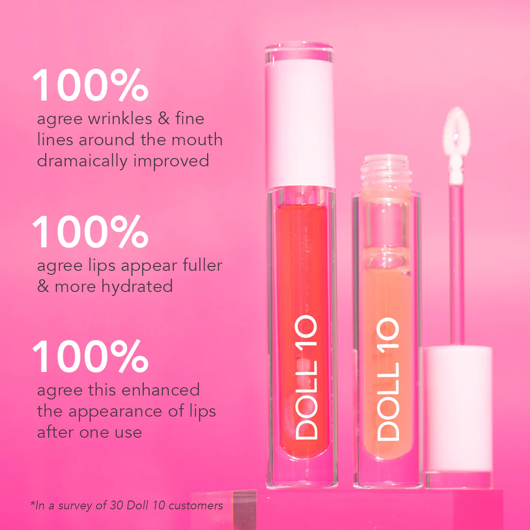 Plumping Lip Oil Trio with Arnica and Peptides - Image 4