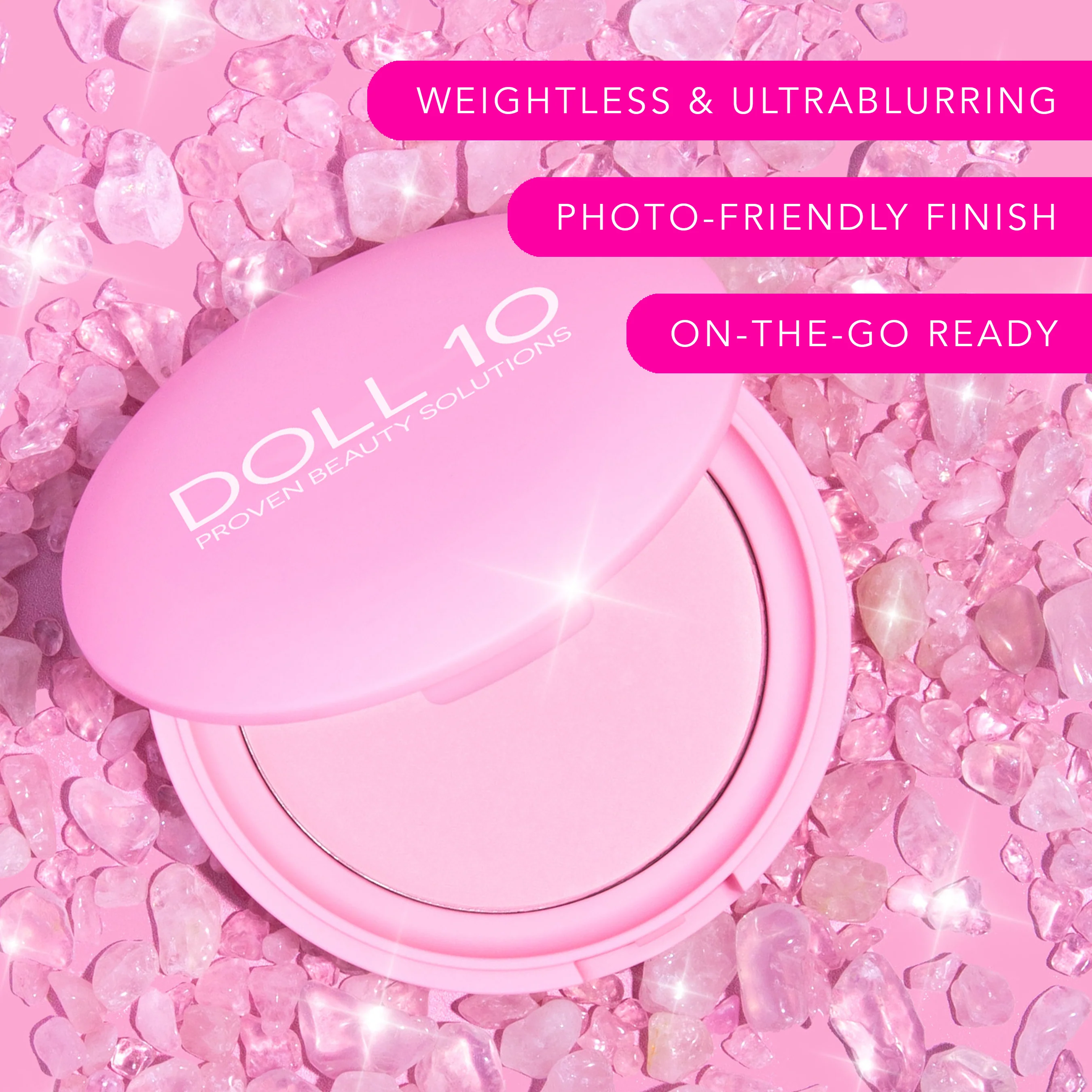 Pressed Pink Brightening Treatment Powder - Image 2