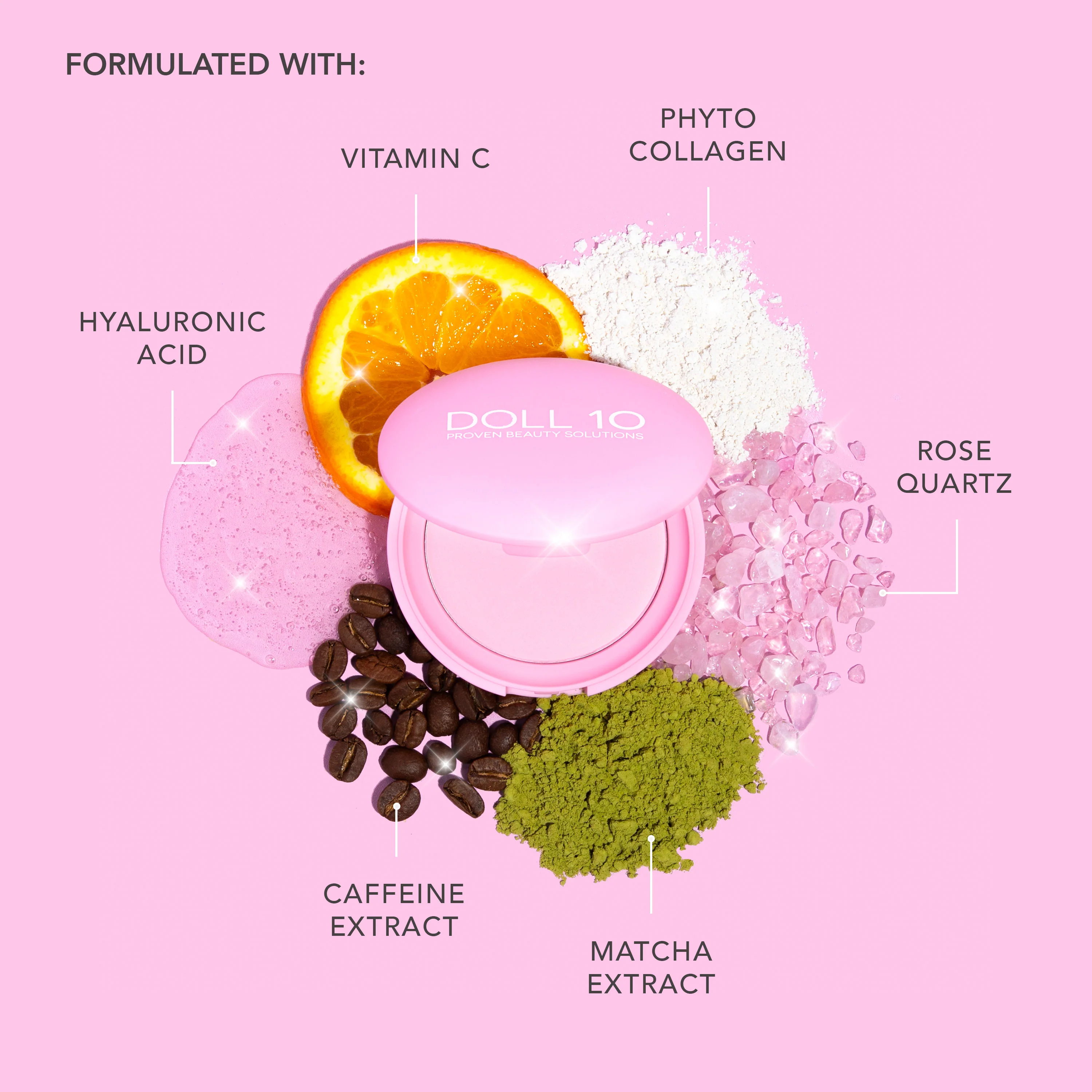 Pressed Pink Brightening Treatment Powder - Image 3